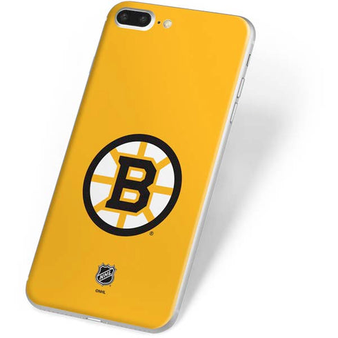 NHL Boston Bruins Solid Background iPhone 8 Plus Skin